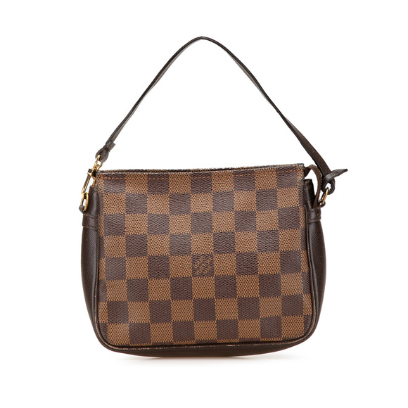 Pre-Loved Louis Vuitton Damier Ebene Trousse Pochette - Picture 1 of 10